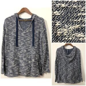 Natural Reflections Marled Knit Hooded Sweater S Cozy Cabin Pullover BassPro